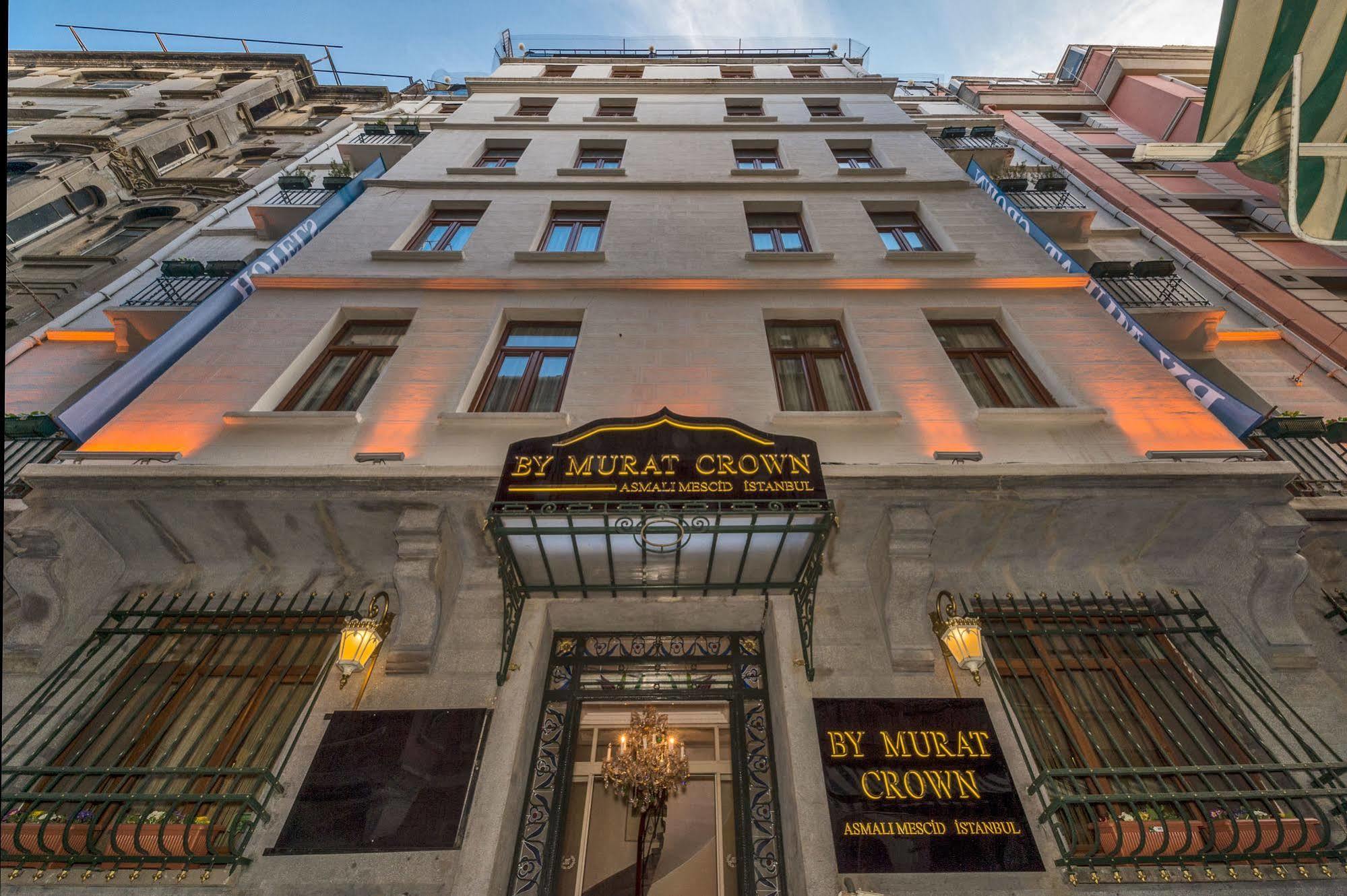 By Murat Crown Hotel Taksim Istanbulská provincie Exteriér fotografie